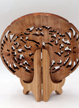 天然香樟木小托架 桌面摆x设实木板画底座支架小摆件工艺礼品