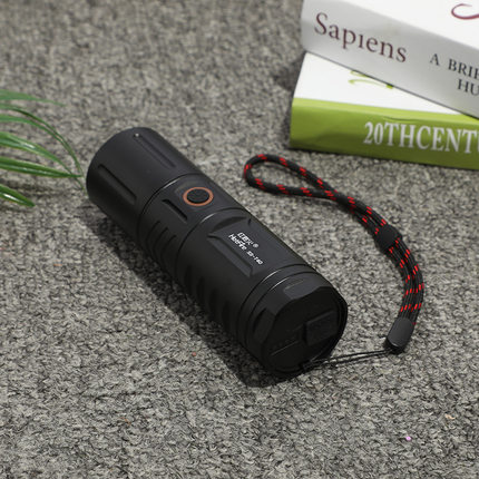 SST40大功率专业户外强光手电筒超亮应急手提灯探照灯家用多功能