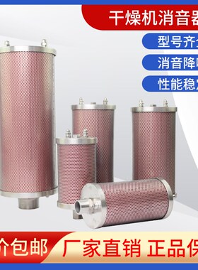 环海牌压缩空气消声器XY吸干机气动05/07/1O0干燥排气不锈钢消音