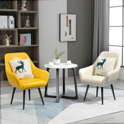 办公室沙发茶几组合商务接待室会客组合单人小型心理咨询简约套装