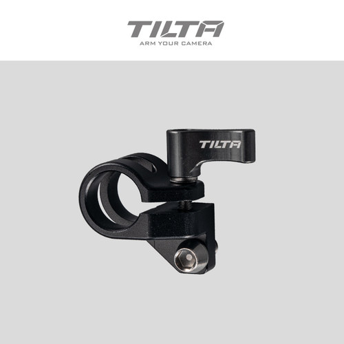 TILTA铁f头侧边臂顶部底部单孔导管卡件15mm导轨兔笼管夹