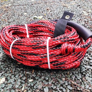 尾波板冲浪板滑水绳拖拉绳香蕉船飞鱼牵引绳游艇滑水板专用牵拉绳