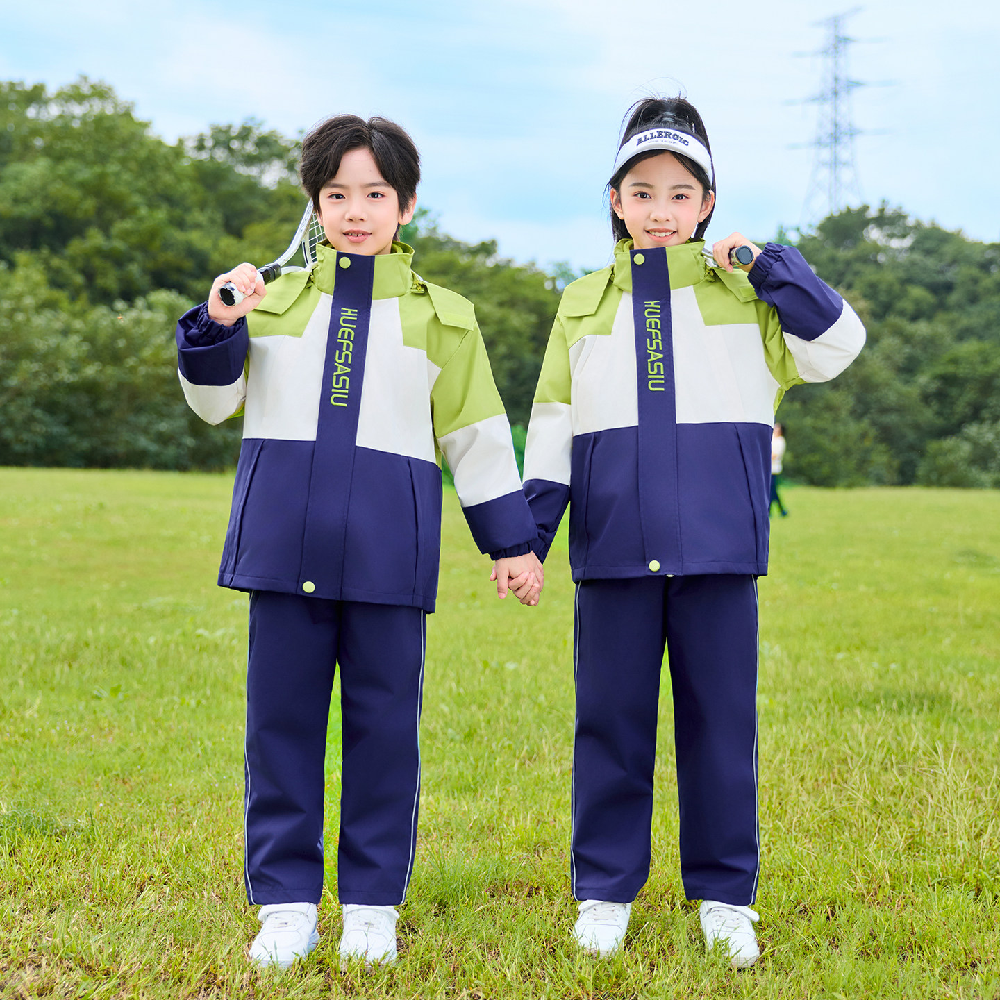 小学生校服班服防风冲锋衣演出服
