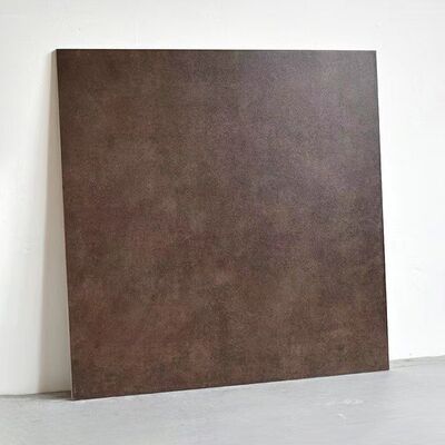 哑光咖啡色仿古砖客厅地砖800x800H深咖色餐厅防滑地板砖耐磨瓷砖