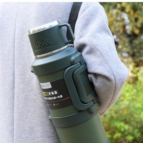 户外大容量316不锈钢保温杯泡茶壶大号水壶便携车载热水瓶5000mL