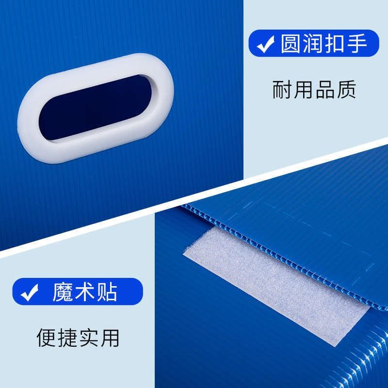 塑料瓦楞板搬家纸箱收纳r中空板整理箱可折叠防水大码周转箱打包