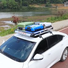 三箱轿车车顶行李架小车专用双层铝合金行李框光顶通用车顶架改装