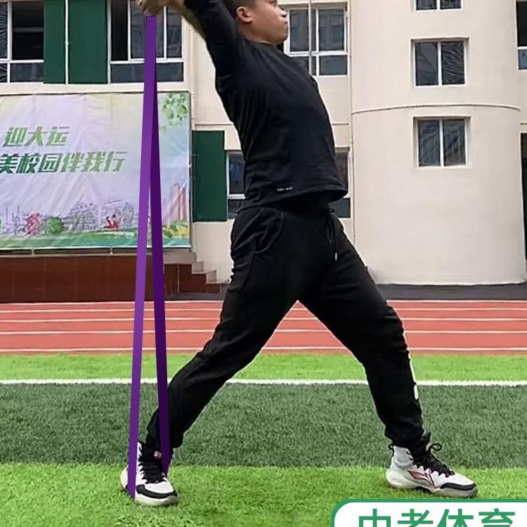 实心球训练弹力带铅球投掷力量器提升爆发力辅助中考体育
