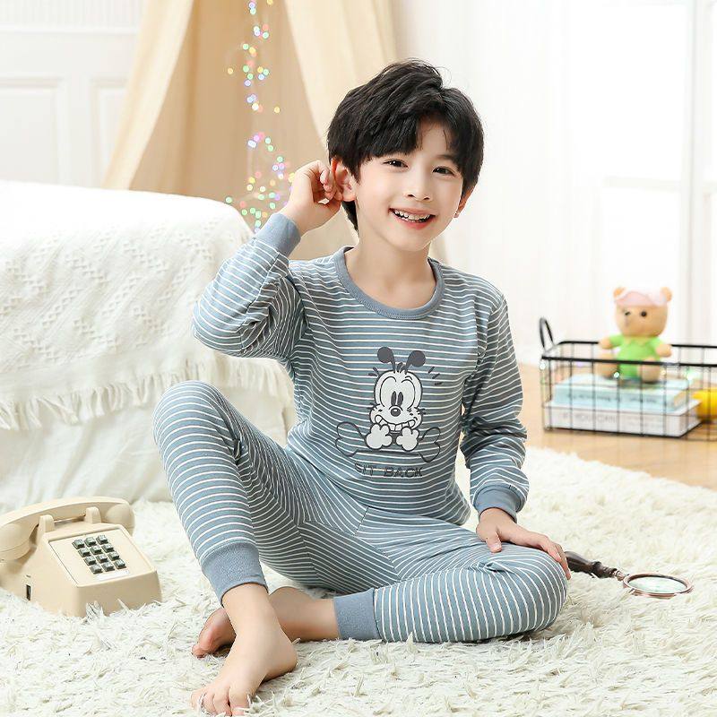 儿童内衣套装纯棉男童秋衣秋裤全棉小男孩睡衣中小童保暖棉毛衫,童装/婴儿装/亲子装,内衣套装,淘宝优惠券,粉丝福利购,淘宝优惠卷