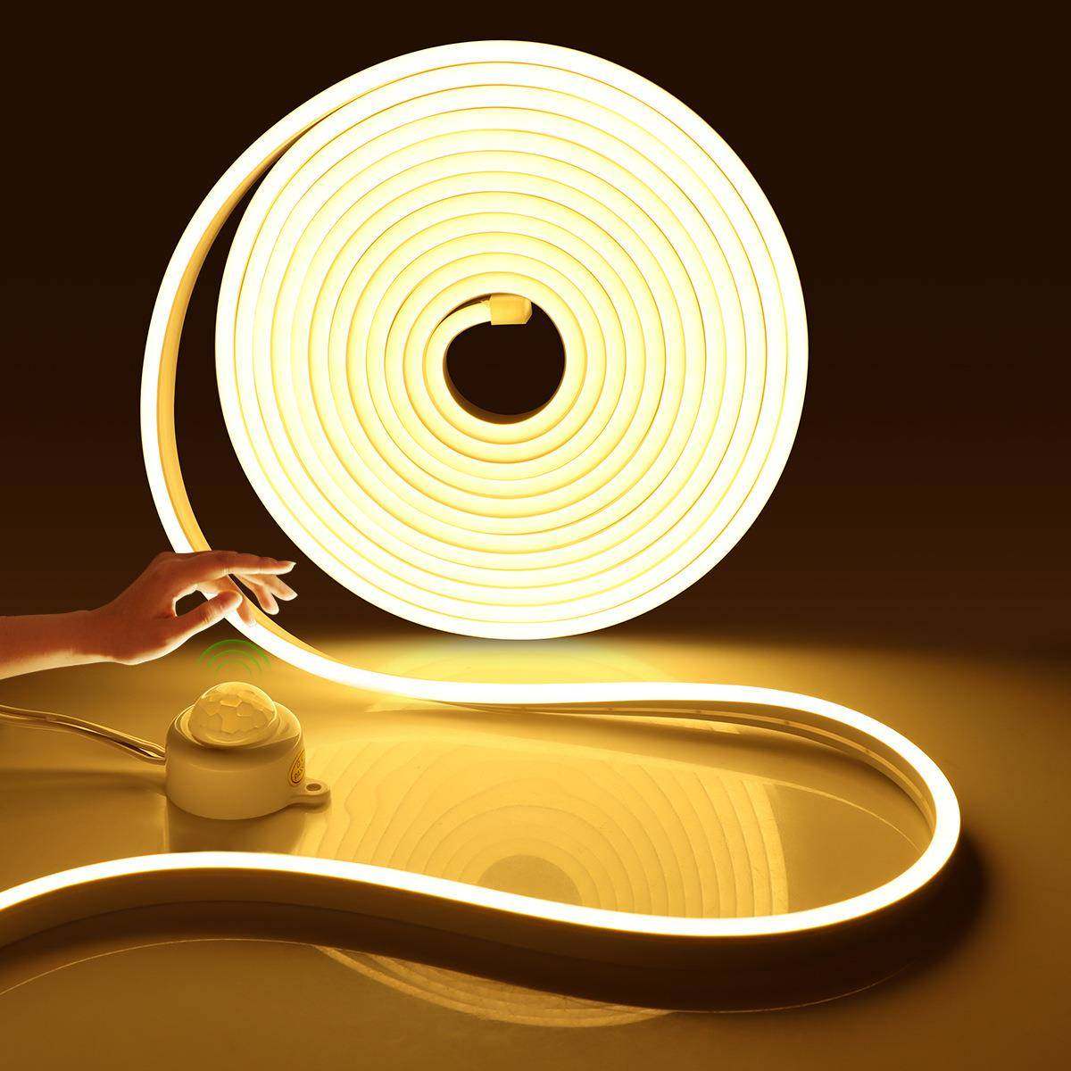 12V红外感应霓虹灯带LED防水灯带套装人体感应霓虹软灯条装饰灯,3C数码配件,其它配件,淘宝优惠券,粉丝福利购,淘宝优惠卷