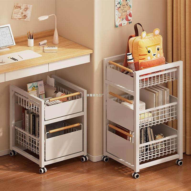 书包置物架带轮可移动家用书桌下小推车学生书本放置架收纳架,清洗/食品/商业设备,风口/风叶/风机配件,淘宝优惠券,粉丝福利购,淘宝优惠卷