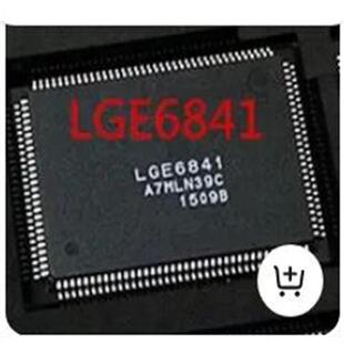 LGE6841QFP-128LCD芯片液晶屏芯片原装拆机带板