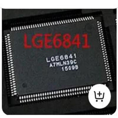 LGE6841QFP-128LCD芯片液晶屏芯片原装拆机带板
