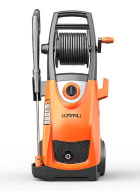 亿力YILI高压感应刷车水枪泵洗车机220v家用洗车器清洗机YLQ6.33G