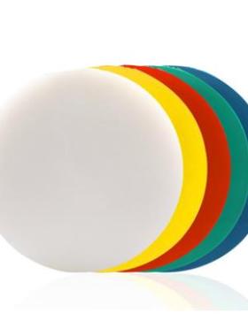 HT45*10cm圆形塑粘板蓝色