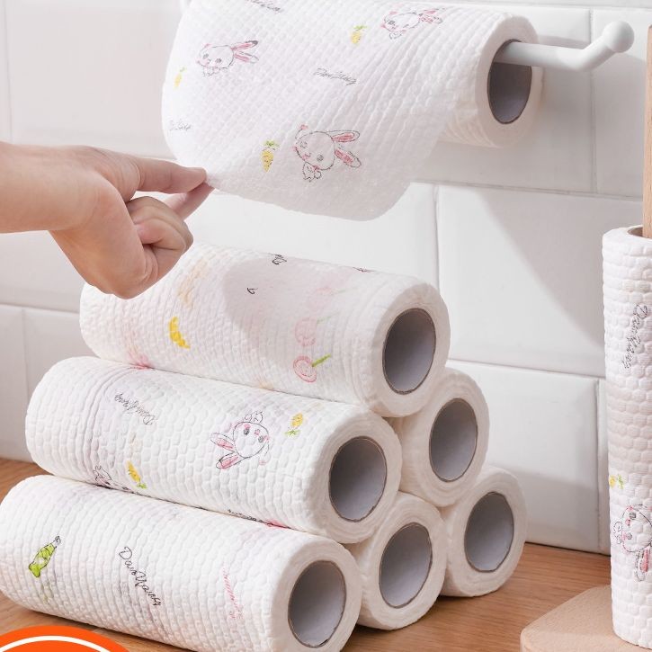 懒人抹布干湿两用家用清洁厨房用纸专用纸一次性洗碗布吸水不沾油