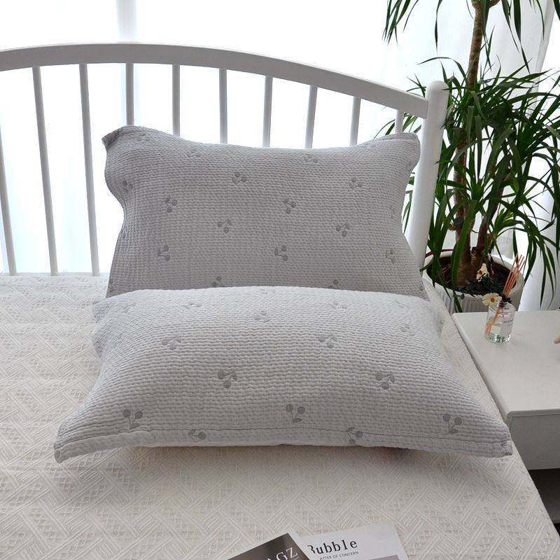 全棉纱布棉枕巾一对柔软韩式枕巾家用单成人情侣学生宿舍纯棉盖巾,床上用品,枕巾,淘宝优惠券,粉丝福利购,淘宝优惠卷