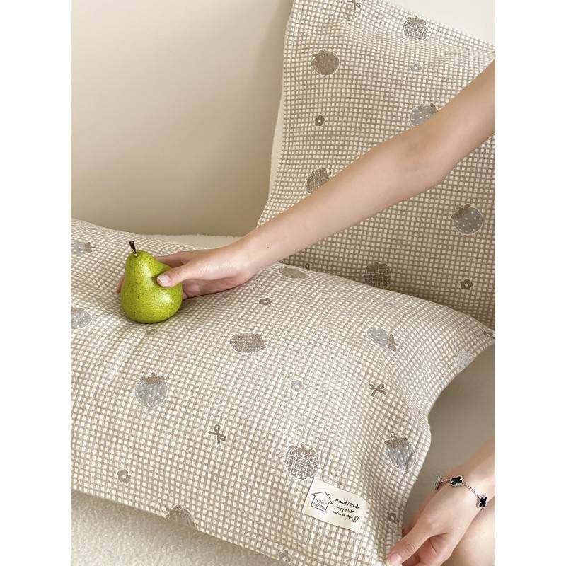 安懒懒 全棉纯棉枕巾四层纱布枕头巾柔软透气高密度全棉布52*75cm,床上用品,枕巾,淘宝优惠券,粉丝福利购,淘宝优惠卷