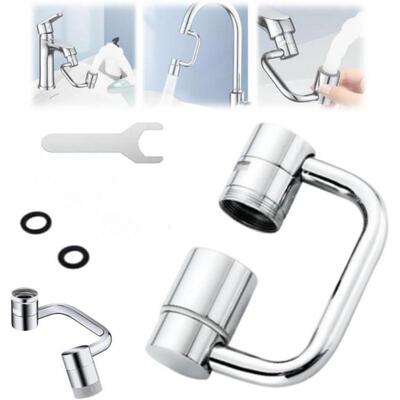 Rotatable Faucet Aerator Extension for Effortless All Angle