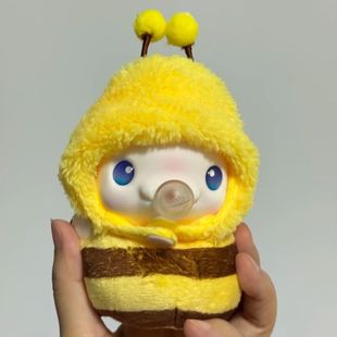 大湾鸡娃衣适用于大弯鸡10cm娃衣全会吉祥物公仔玩偶替换装衣服