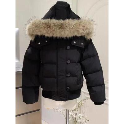 Autumn Winter Fur Hooded Jacket Women's Outerwear Thick