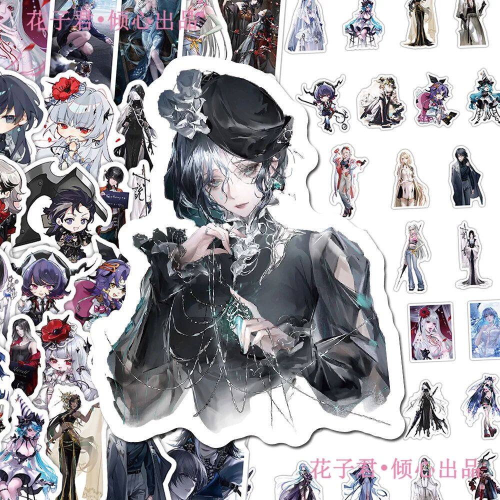 130张无期迷途贴纸ins高颜值二次元人物周边手账手机保护壳电脑贴,文具电教/文化用品/商务用品,贴纸/立体贴纸,淘宝优惠券,粉丝福利购,淘宝优惠卷