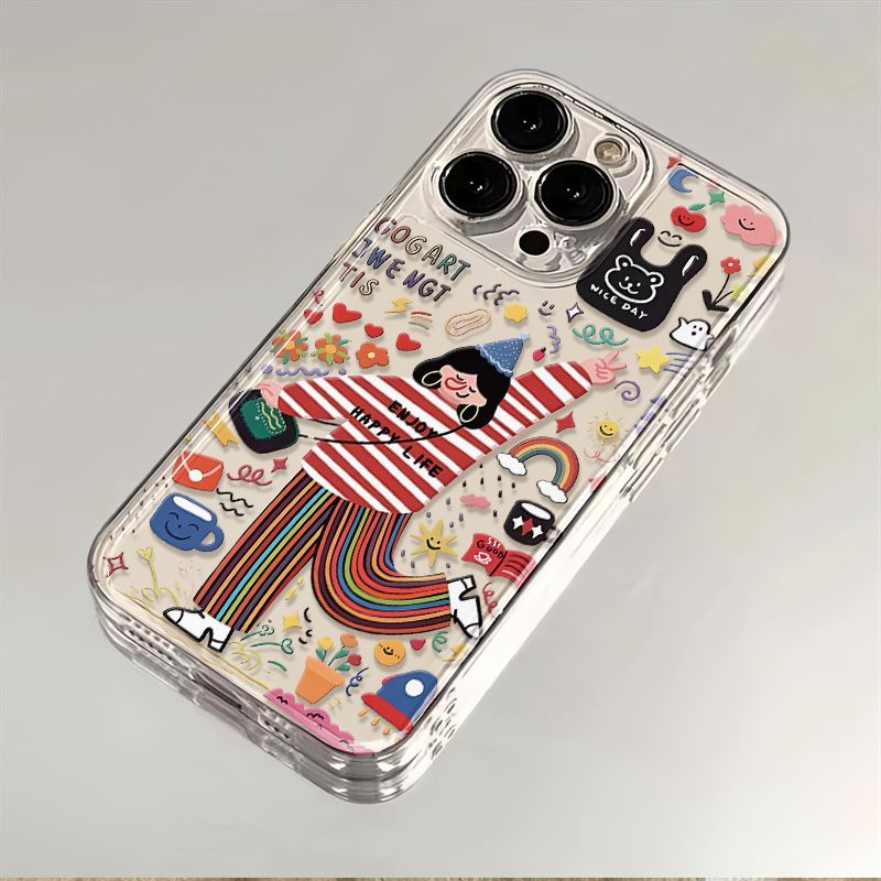 背包少女新款适用苹果小米oppovivo华为iPhone12/13/14/15软78p全