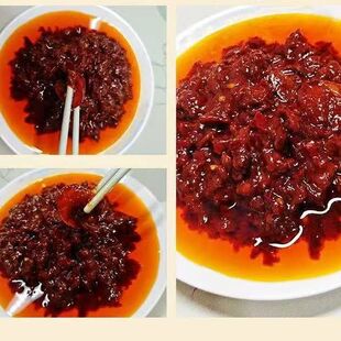 安徽正宗手工鲜虾虾酱香辣拌面辣椒特产巢湖下饭(2罐)