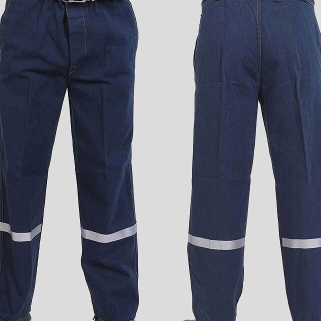 煤矿井下劳保工作服工作裤工人耐磨劳保裤反光条裤子矿工下井男裤