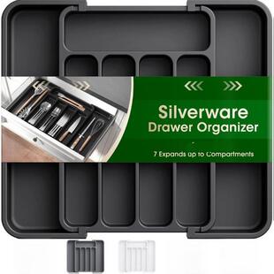 New Deal Silverware Organizer Expandable Kitchen Drawer