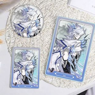 澜逐花归海王者荣耀周边流沙麻将吧唧亚克力立牌生日礼物收藏徽章