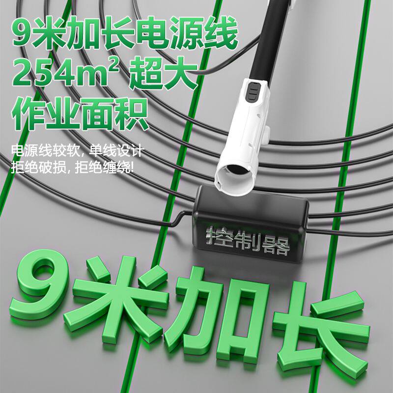 新款无刷墙面打磨机电动砂纸机腻子无尘墙壁抛光机磨墙机超轻吸顶