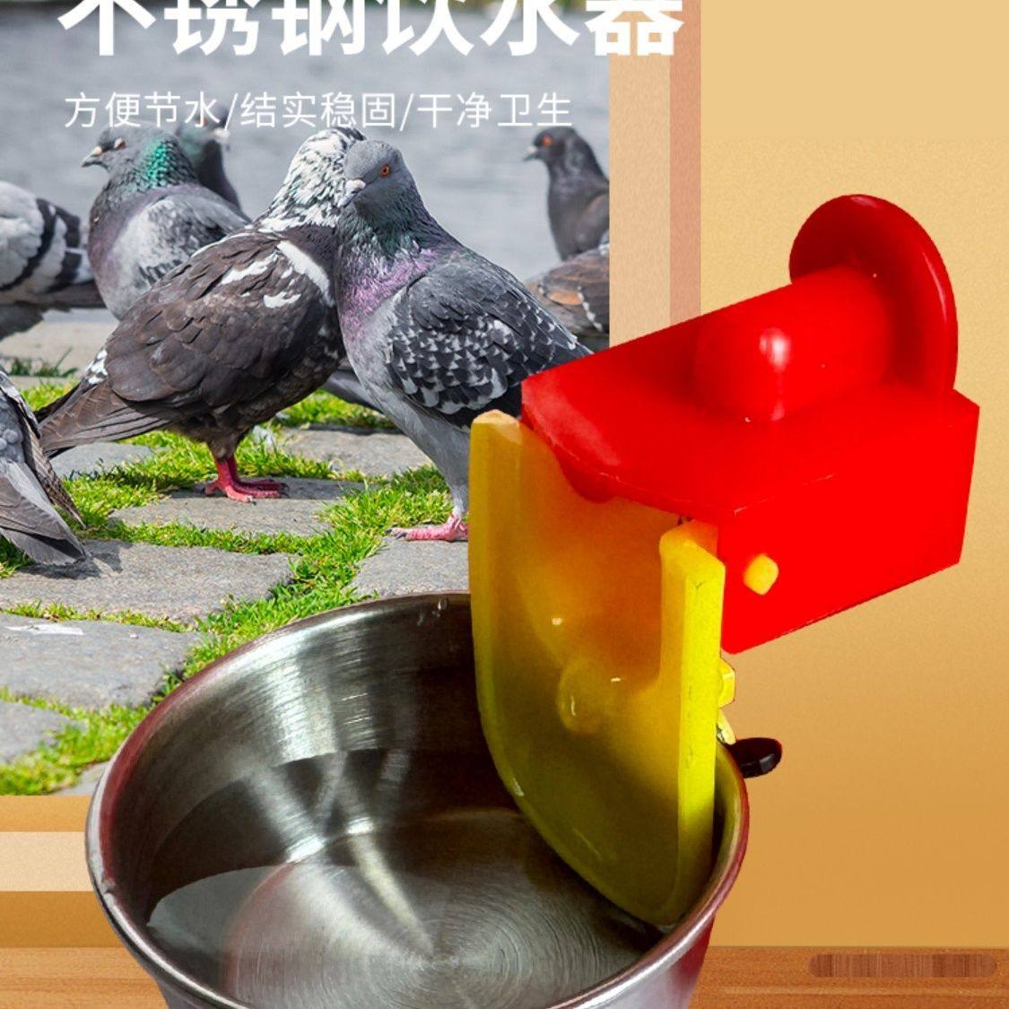鹌鹑鸡饮水碗户外喂水器两用加厚不锈钢优质喂鸡饮水器简易喝水器,宠物/宠物食品及用品,鸟禽喂食器/喂水器,淘宝优惠券,粉丝福利购,淘宝优惠卷