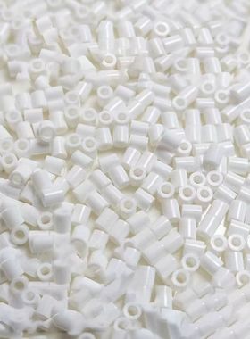 拼豆补充包白色拼豆补充包2.6mm黑白小豆MARD豆豆补充融合豆益智