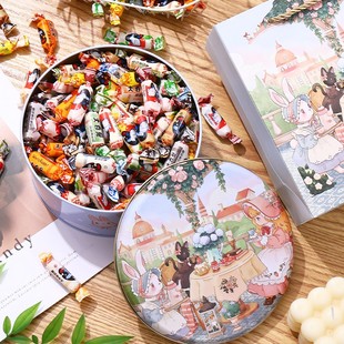 大白兔奶糖礼盒装12种口味糖果送小朋友送学生儿童新年年货节礼物