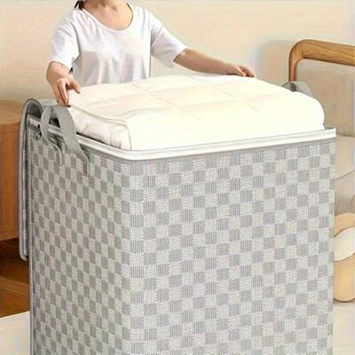 Foldable Clothes Storage Bag 2 Counts Breathable Dustproof