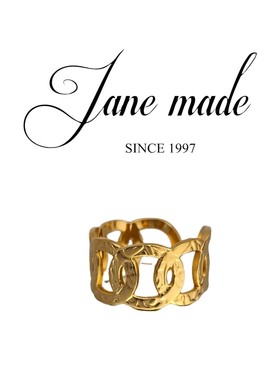 合金戒指 Jane made设计镂空复古戒指气质时尚戒指