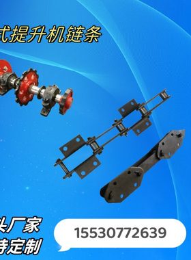 斗式提升机链条工业传动板式链条NE30NE50传动链定制不锈钢链条