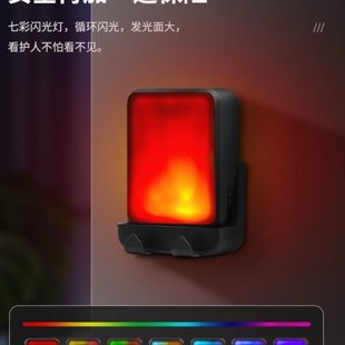 免插电老人病人呼叫器无线家用门铃七彩强闪光一键紧急呼救平安铃