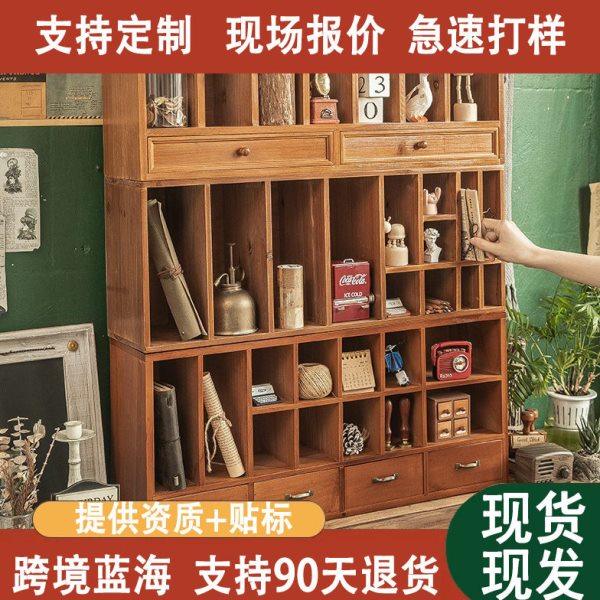 学生宿舍桌面收纳盒木质文具手账置物架书桌多功能抽屉格子整理柜,收纳整理,手帐收纳盒,淘宝优惠券,粉丝福利购,淘宝优惠卷