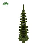 文昌塔青玉九层十三层文昌塔玉雕摆件 家居书桌公室店铺玉摆设