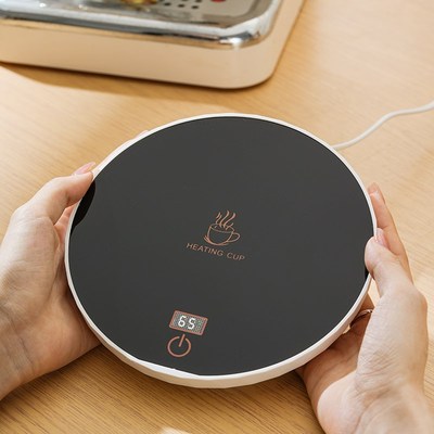 加热保温杯垫恒温底座茶杯加热器热牛奶神器三挡数显控温保温碟