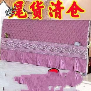 木头硬板床头套罩软包靠垫1米5防尘罩床头罩2022年新款高档高级感