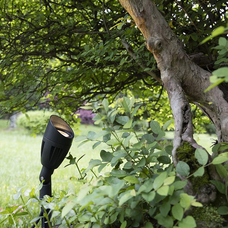 led地插灯户外园林景观灯别墅庭院草坪插地灯现代简约铝材照树灯