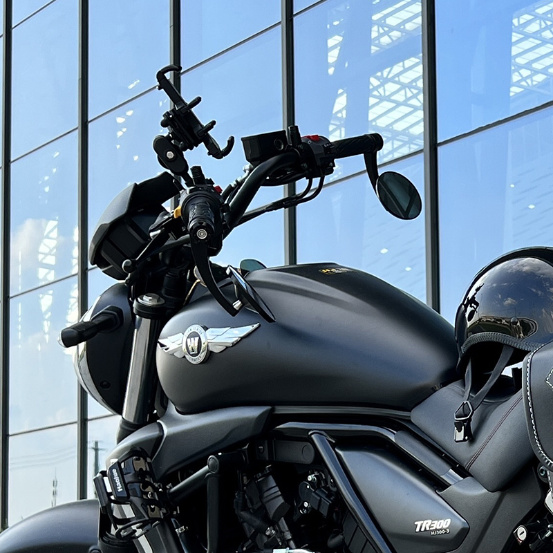 闪350手把镜gv无极525AC灰石tr闪300追600改装闪500手把后视镜nss