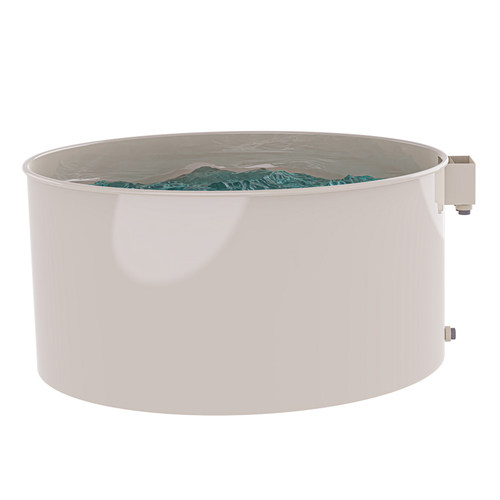 中渔聚丙烯pp鱼池高密度水产养殖循环桶塑料鱼苗虾苗孵化桶池定制