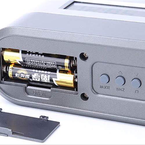 多功能电子笔筒万年历创意商务电子时钟温度计办公礼品可X定制LOG