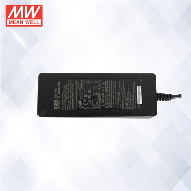 明纬适配器GST160A12V24V48V160W灯条监控配电箱稳压 电源适配器