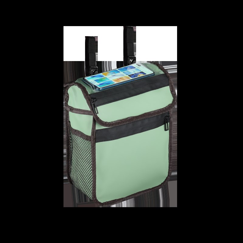 电动车通用挂包防水皮革储物包充电器收纳自行车电动车挂物包夏季