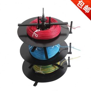 放线盘电线放线架电工放线器旋转放线盘圆盘空盘卷线盘神器